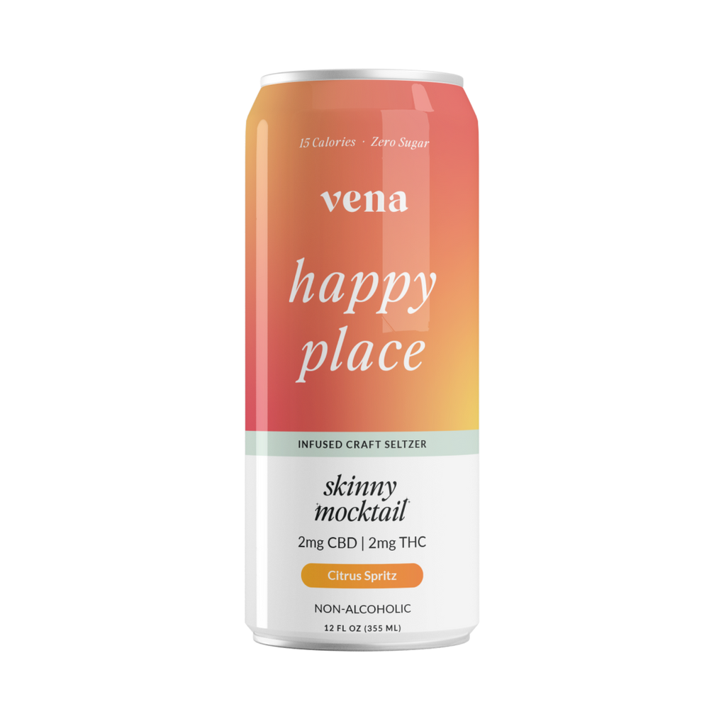 Happy Place Skinny Mocktails THC Drink