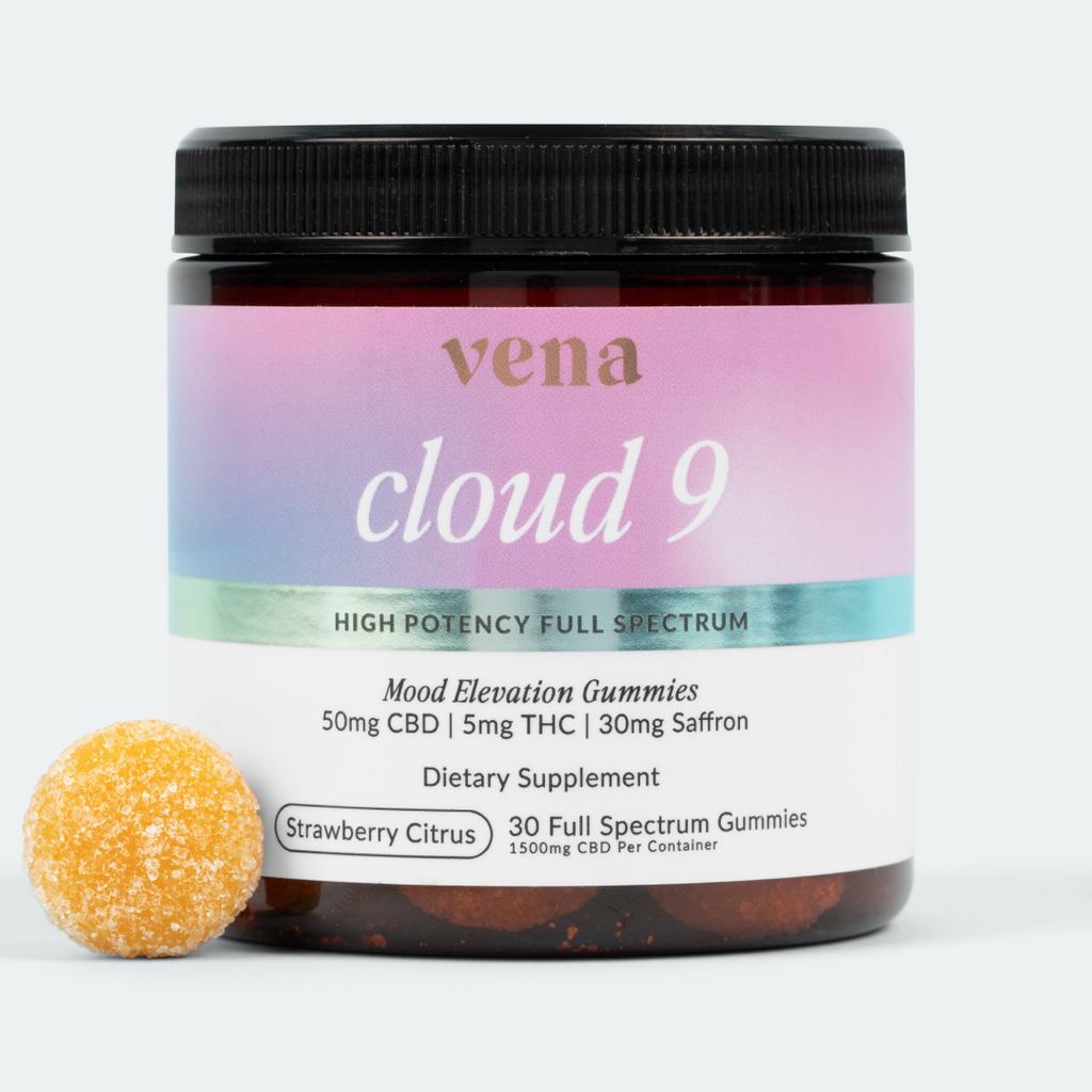 Cloud 9 Mood THC Enhancing Delta 9 Gummies – Vena CBD