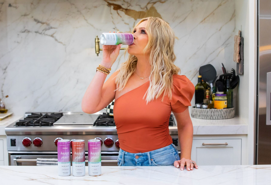 Vena Happy Tonix THC Drink from The Jeff Lewis Chumps Happy Hour