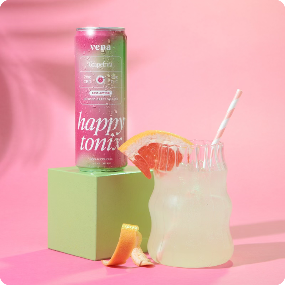 Happy Tonix | Grapefruit Seltzer