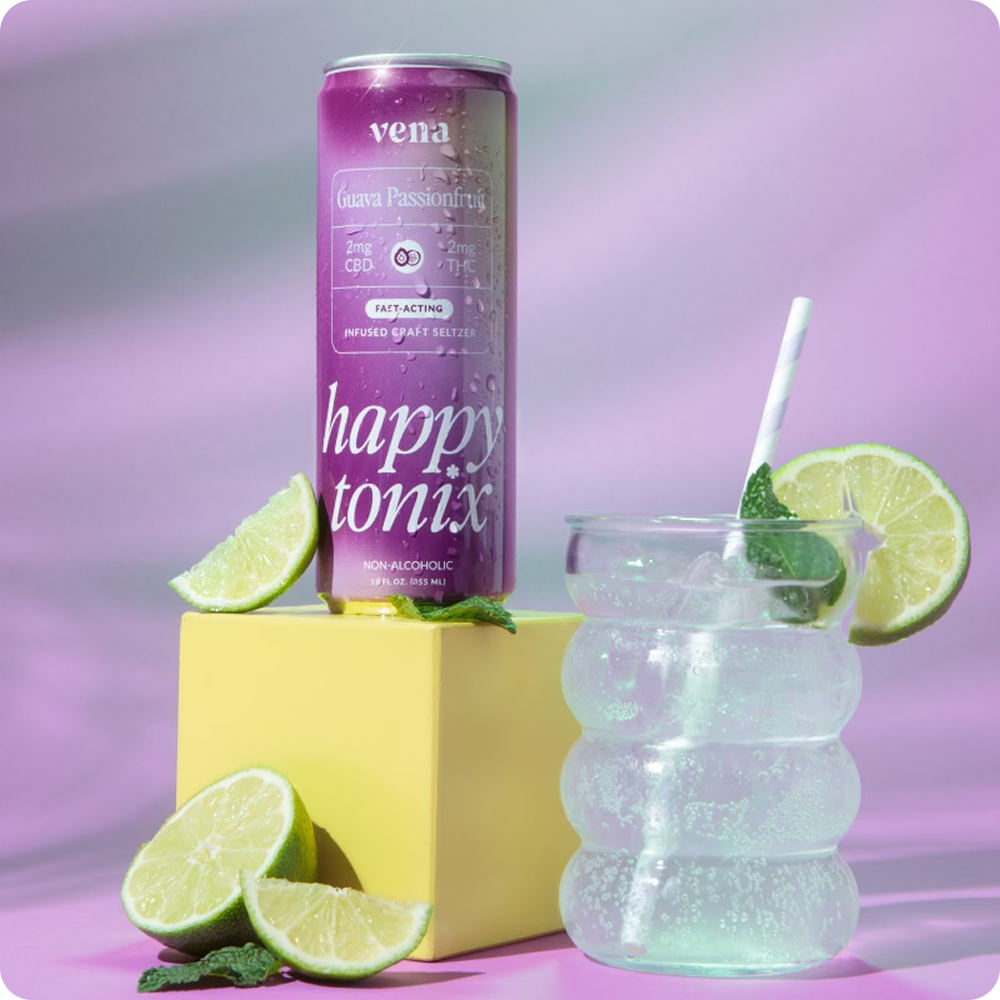 Happy Tonix | Guava Passionfruit Seltzer
