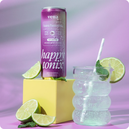 Happy Tonix | Guava Passionfruit Seltzer