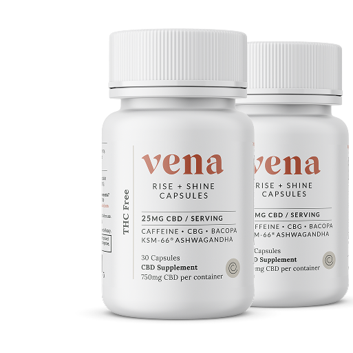 Rise + Shine CBD Capsules
