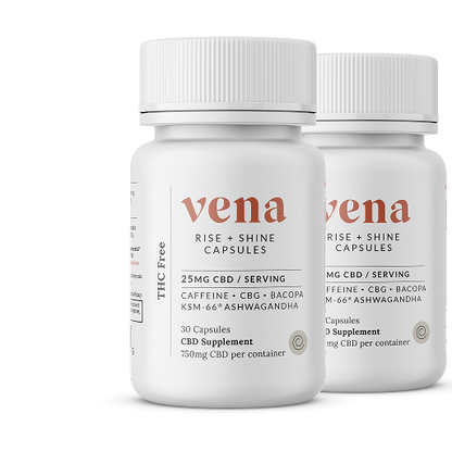 Rise + Shine CBD Capsules