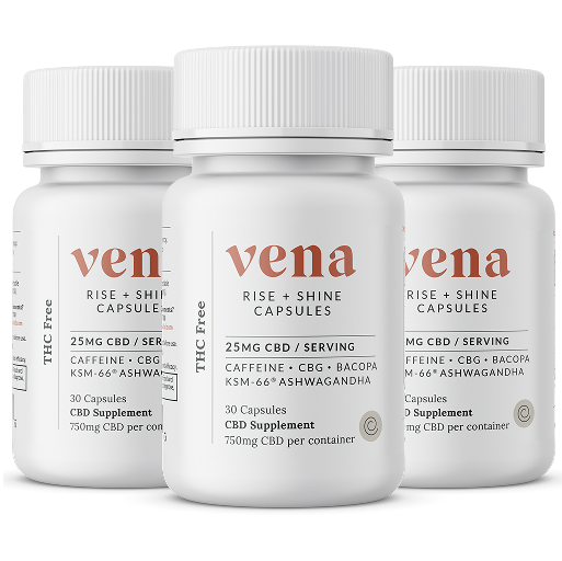 Rise + Shine CBD Capsules