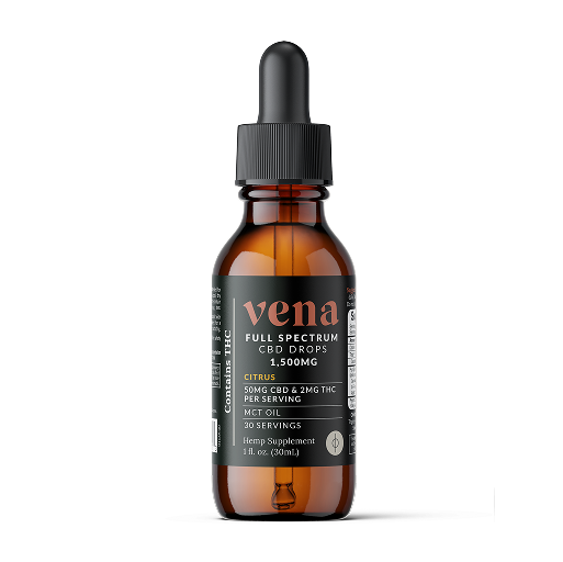 Full Spectrum CBD & Delta 9 THC Tincture - Vena CBD VenaCBD.com Full Spectrum CBD & Delta 9 THC Tincture - Vena CBD VenaCBD.com