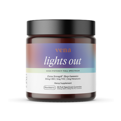 Lights Out Sleep THC Gummies
