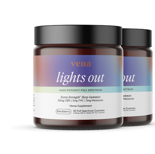 Lights Out Sleep THC Gummies