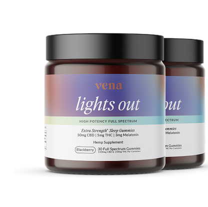 Lights Out Sleep THC Gummies
