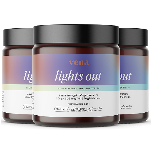 Lights Out Sleep THC Gummies