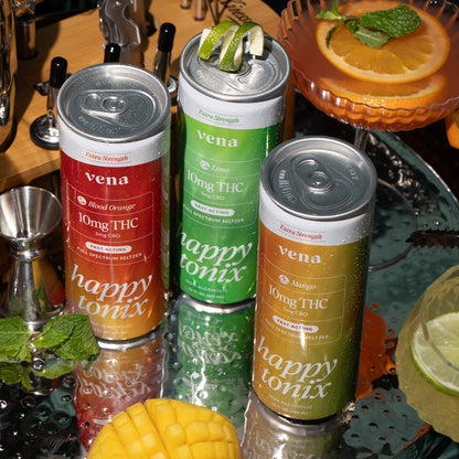Happy Tonix 10mg THC Seltzers | Mango