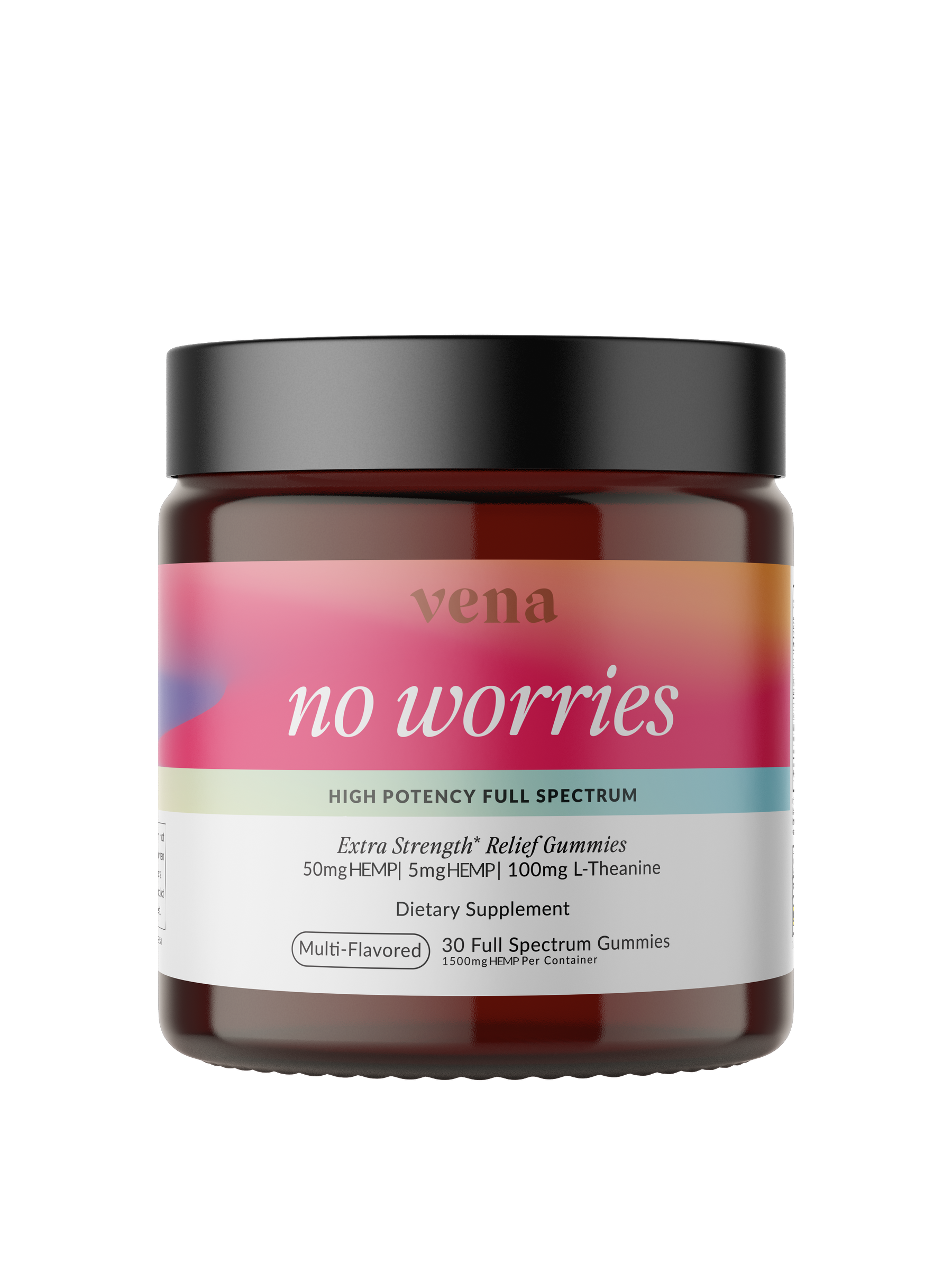 No Worries Extra Strength Relief Hemp Gummies