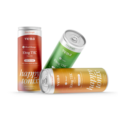 Happy Tonix 10mg THC Seltzers | Mango
