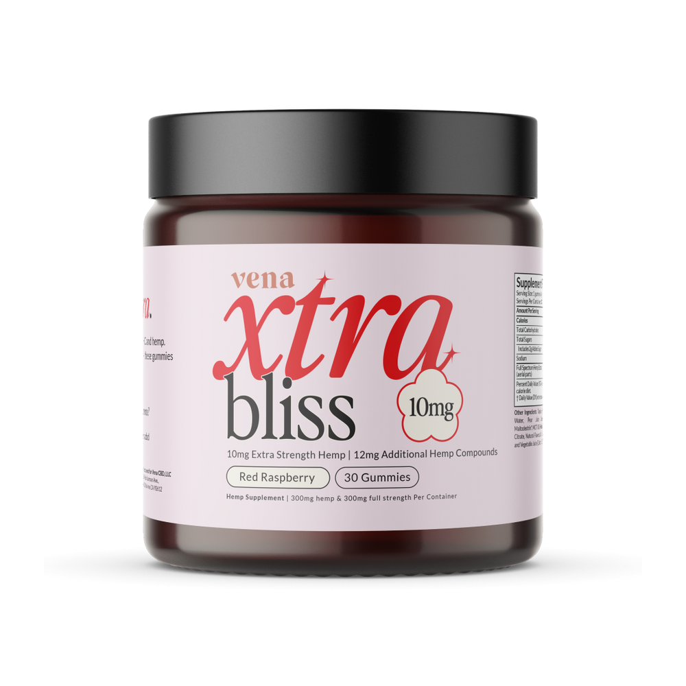 xtra bliss High Potency Hemp Gummies