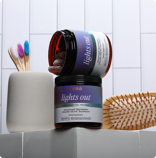 Lights Out Sleep THC Gummies