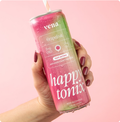 Happy Tonix | Grapefruit Seltzer