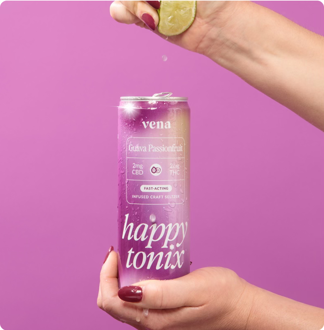 Happy Tonix | Guava Passionfruit Seltzer