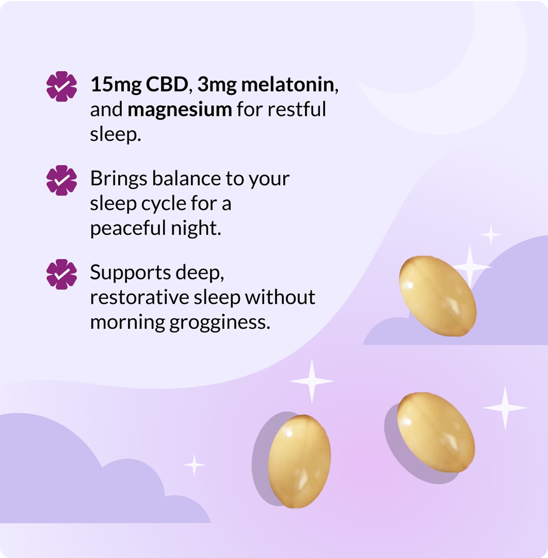 Restful Night CBD Sleep Capsules